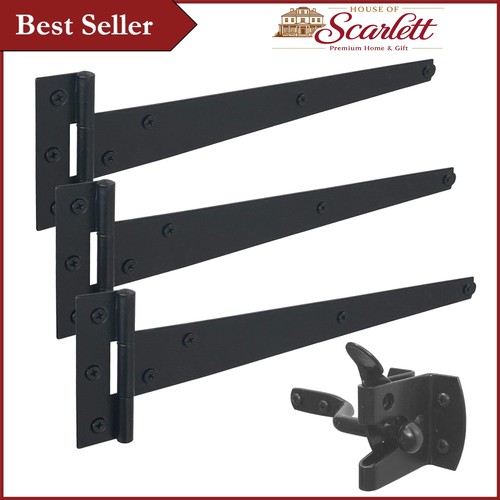 Strong black garden - strong, gate