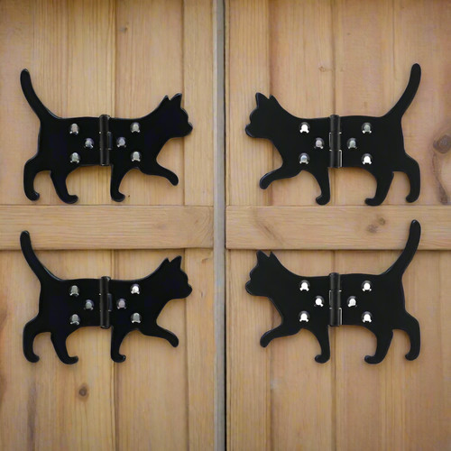 Set black metal garden - metal,