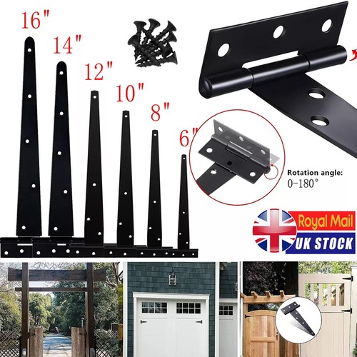 20pcs black hinges - t,