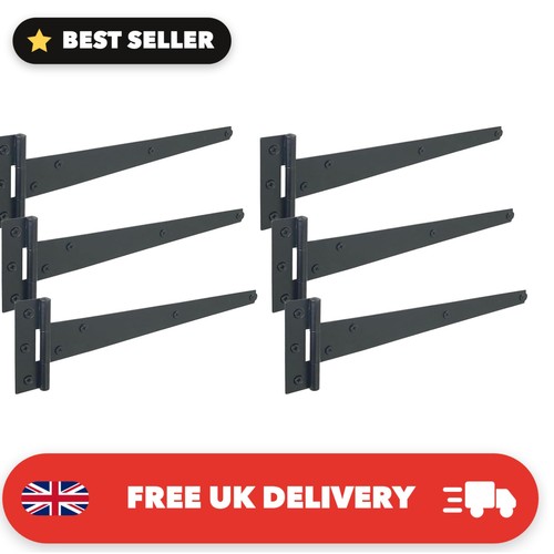 Pack black hinges 300mm - t,