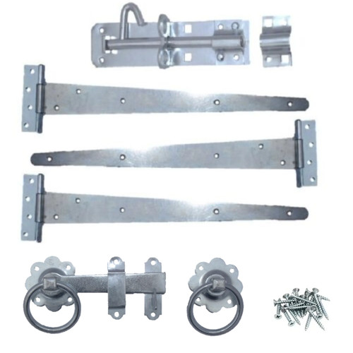 Garden side gate fixing kit - garden,