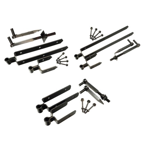Adjustable field gate hinges - adjustable,