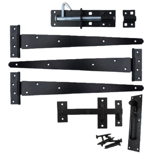 Garden gate fixing kit tee - gate,