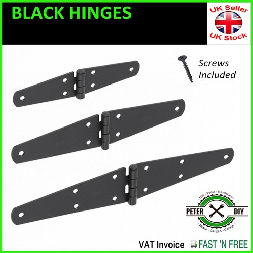 Black door hinges triangular - door,