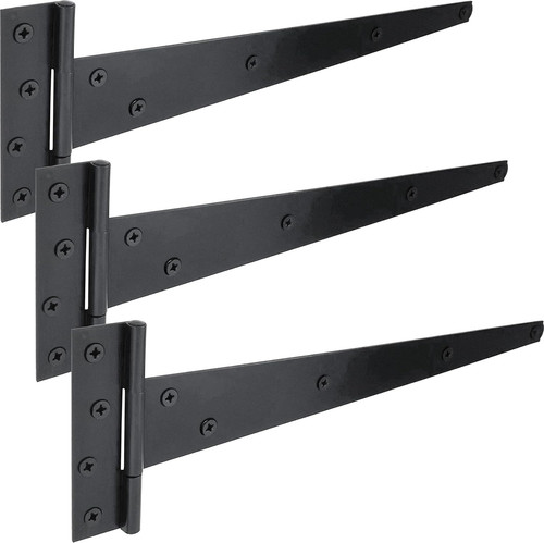 Pack black t - t, hinges
