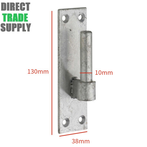Pair 10mm heavy duty - 10mm, hook
