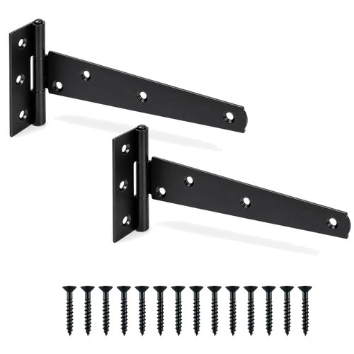 Shape metal hinges 6 inch - metal,