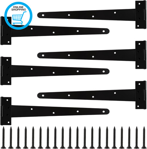 6pcs hinges 400mm 16 - 6pcs, inch