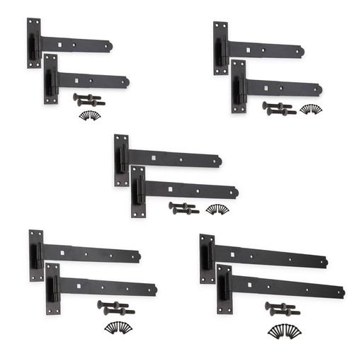 Straight hook and - hook, hinges