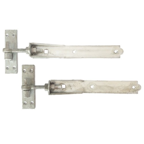 Adjustable gate hinges - adjustable, hook